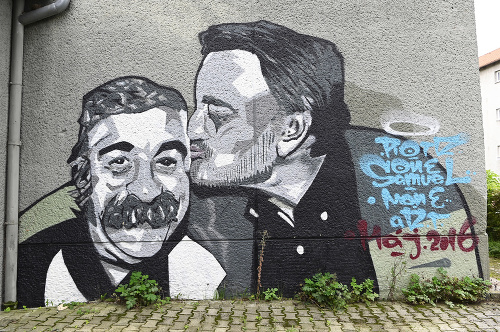Roman Turcel mural Lasica Satinsky